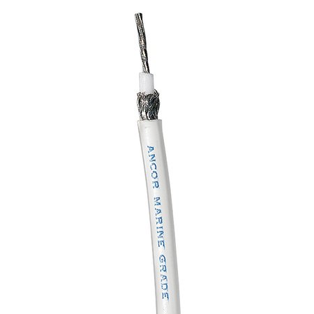 ANCOR White RG 59U Coaxial Cable - 250' 151025